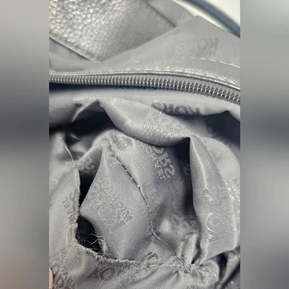 MICHAEL KORS HAMILTON JEWELL NICKEL LEATHER GUNMETAL LARGE TOTE BAG - Picture 12 of 15